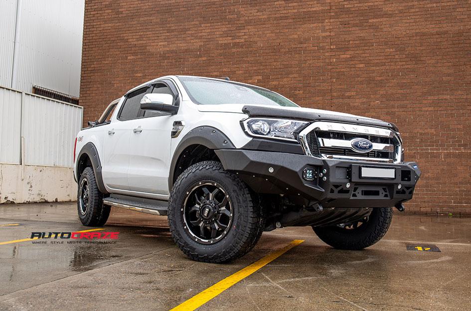 FORD RANGER GD07 MATTE BLACK MILLED